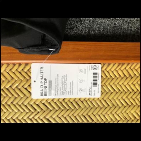 NWT Athleta 34B/C Bra Cup Halter Bikini Top - Picture 3 of 3